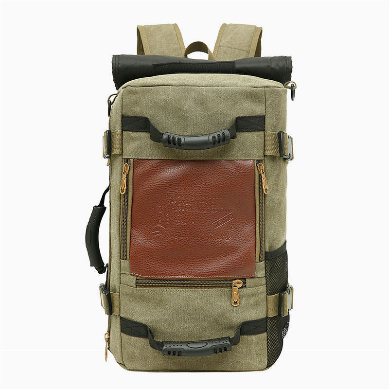 Men's canvas backpack