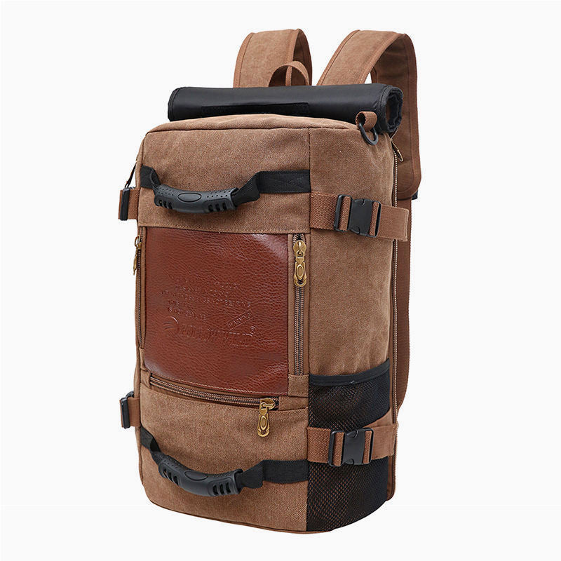 Men's canvas backpack