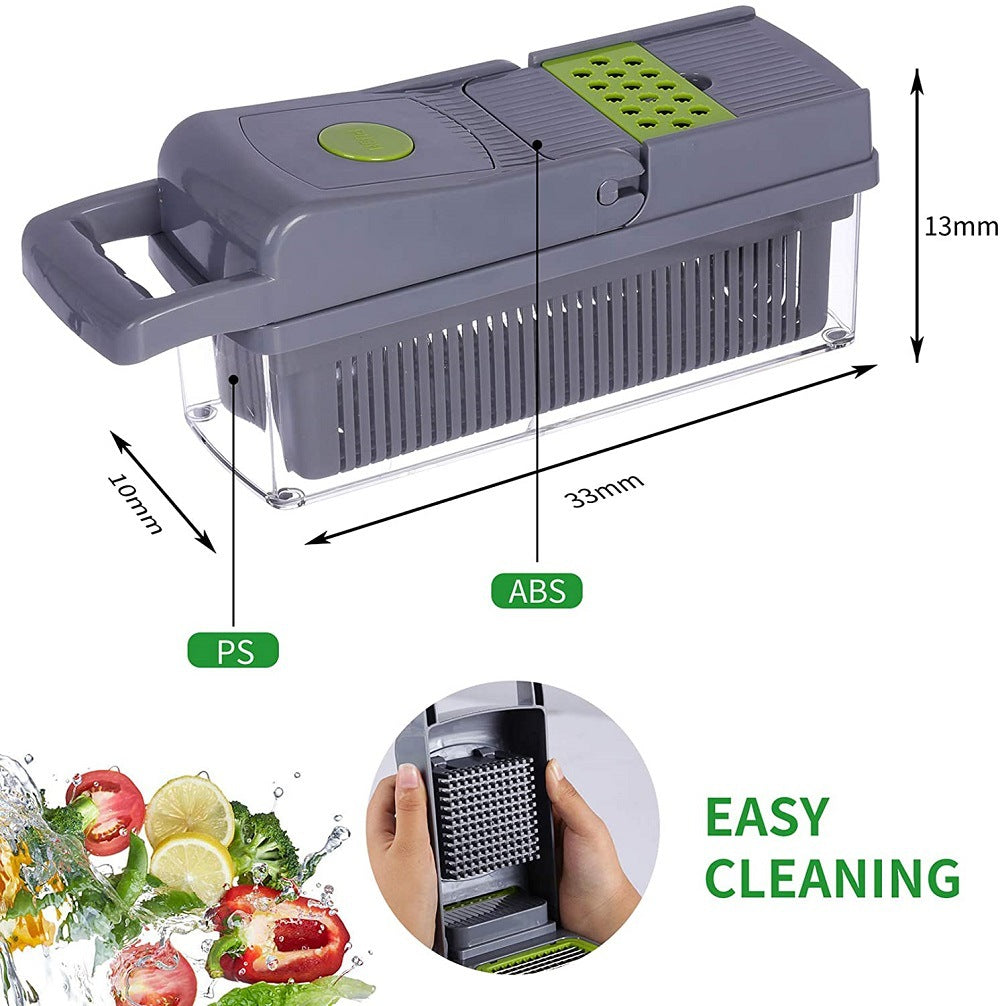 Multifunctional kitchen vegetable cutter