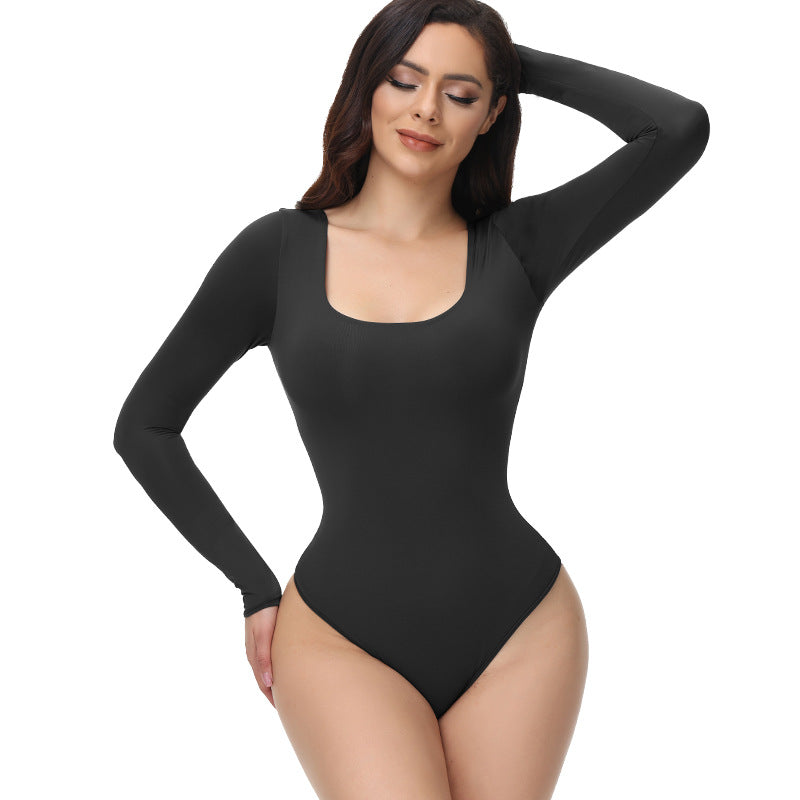 Seamless one-piece shapewear