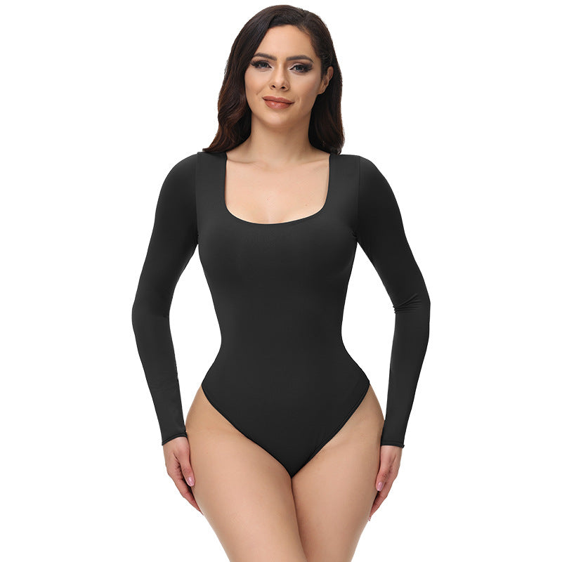 Seamless one-piece shapewear