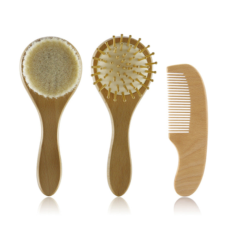 Baby Wool Brush Set