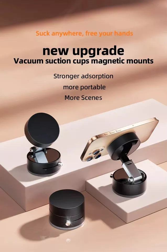 Vacuum Mobile phone holder